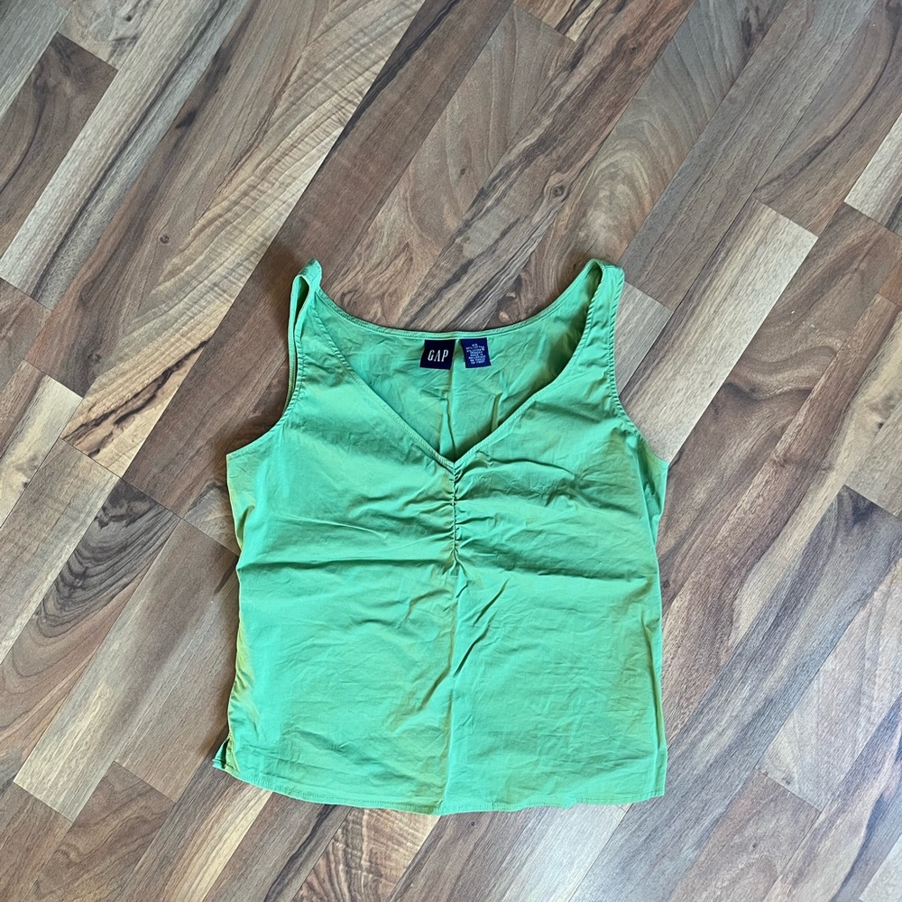GAP Vibrant Green Women's Tank Top